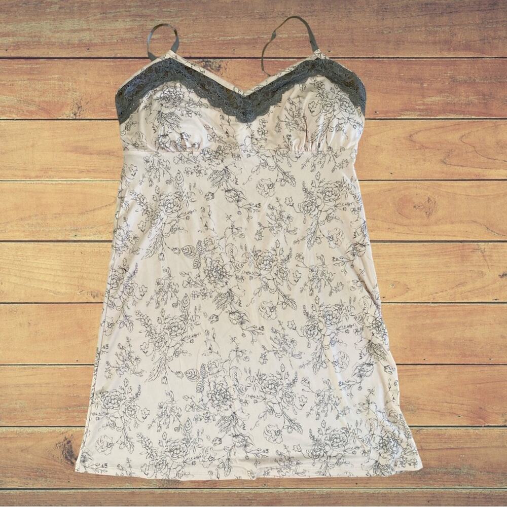 Tahari super soft pajama mini dress